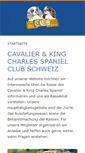 Mobile Screenshot of cavalierclub.ch